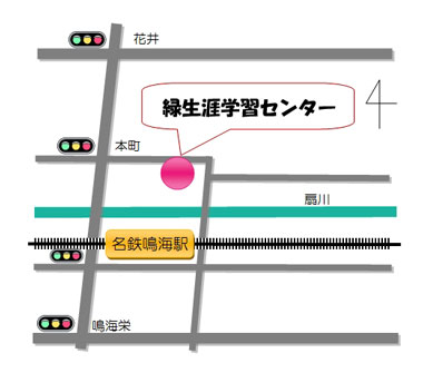 名古屋市緑生涯学習センター 地図